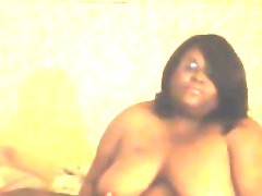 Black bbw gets fucked by her lovers bbc
